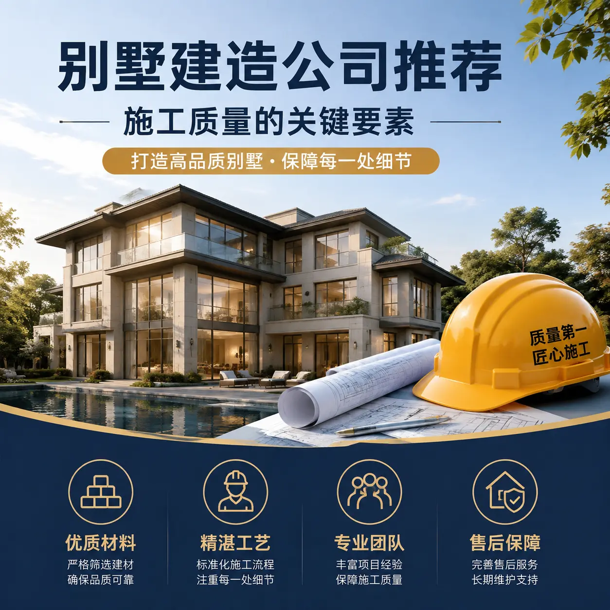 别墅建造公司推荐: 纳雍 施工质量的关键要素