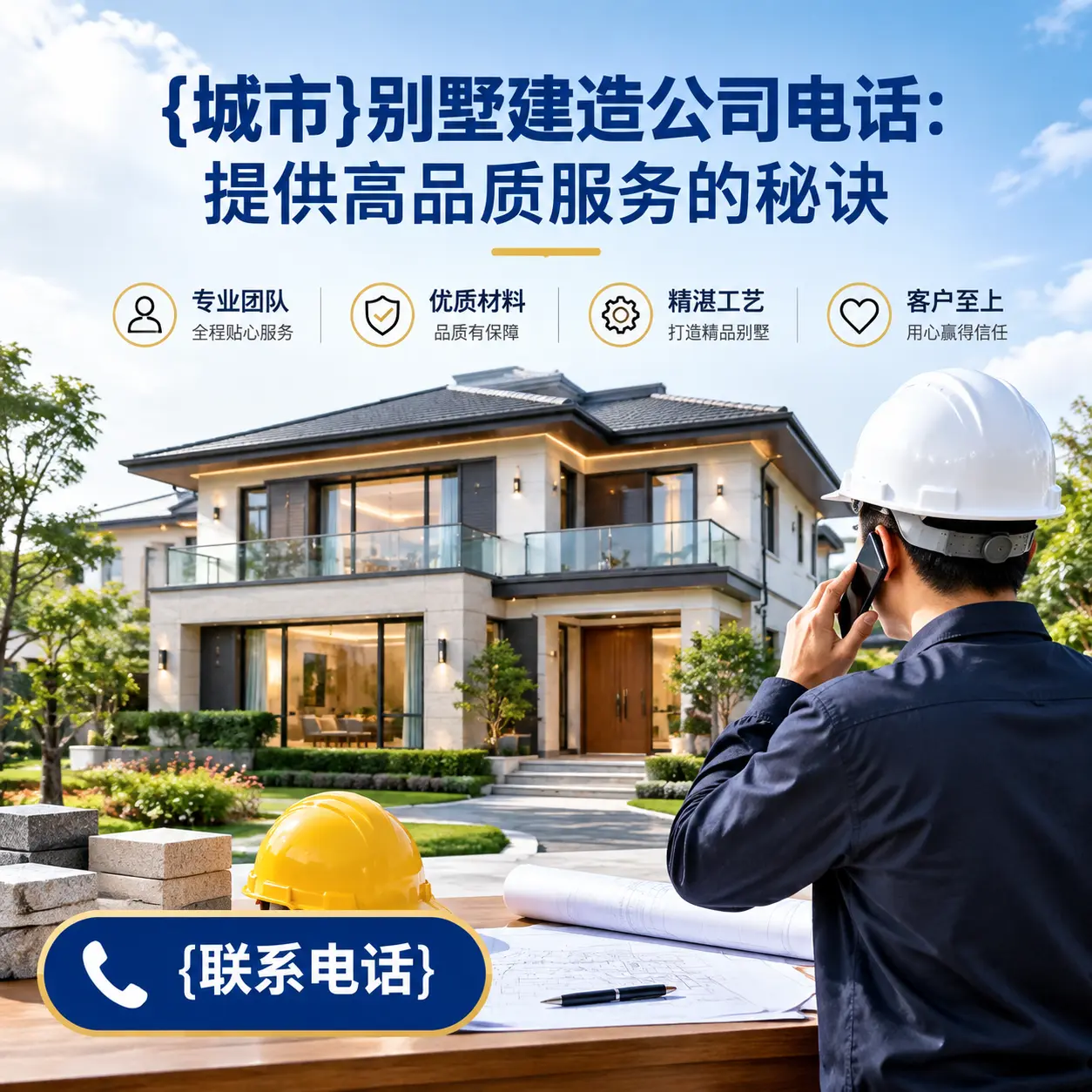 纳雍别墅建造公司电话：提供高品质服务的秘诀
