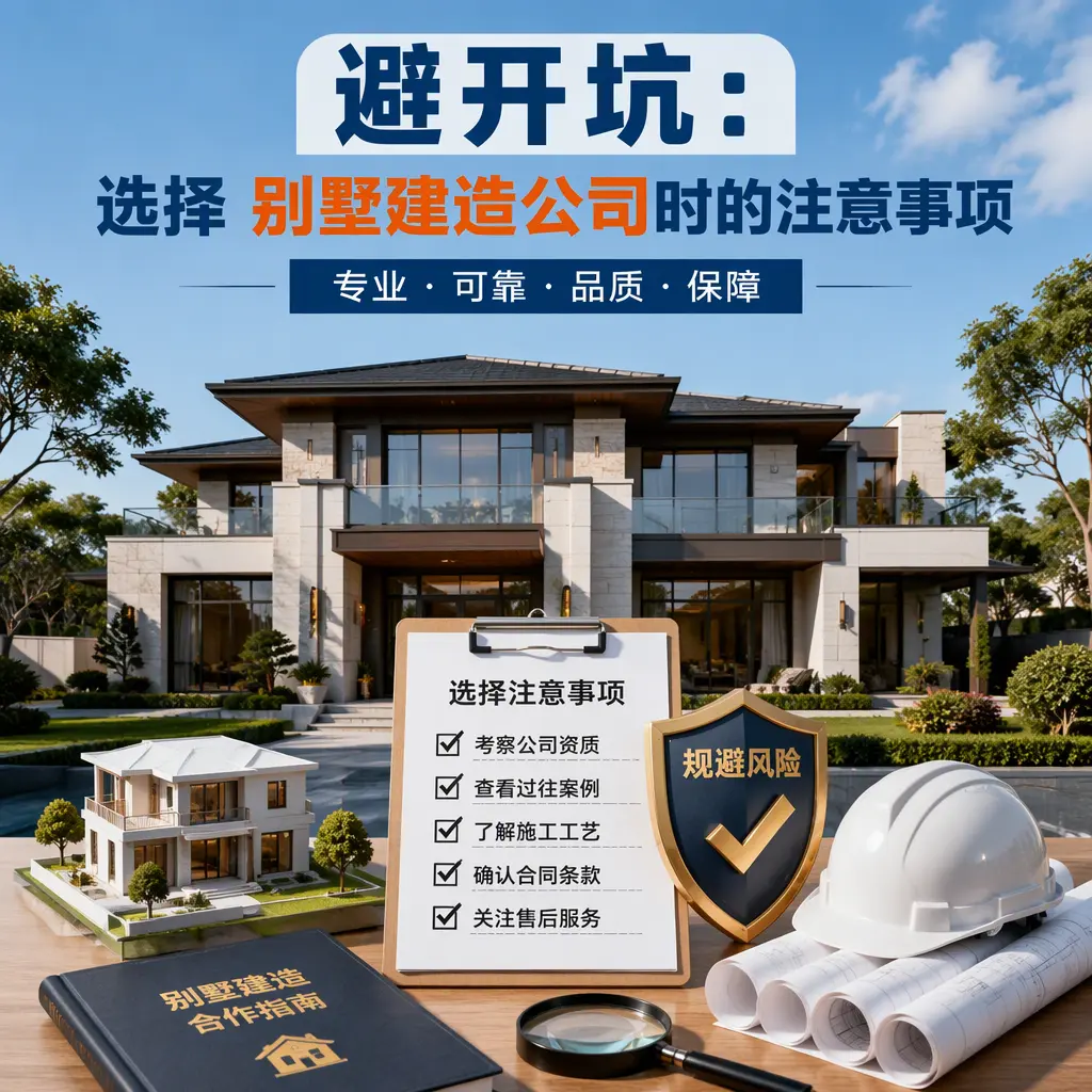 避开坑:选择 纳雍 别墅建造公司时的注意事项