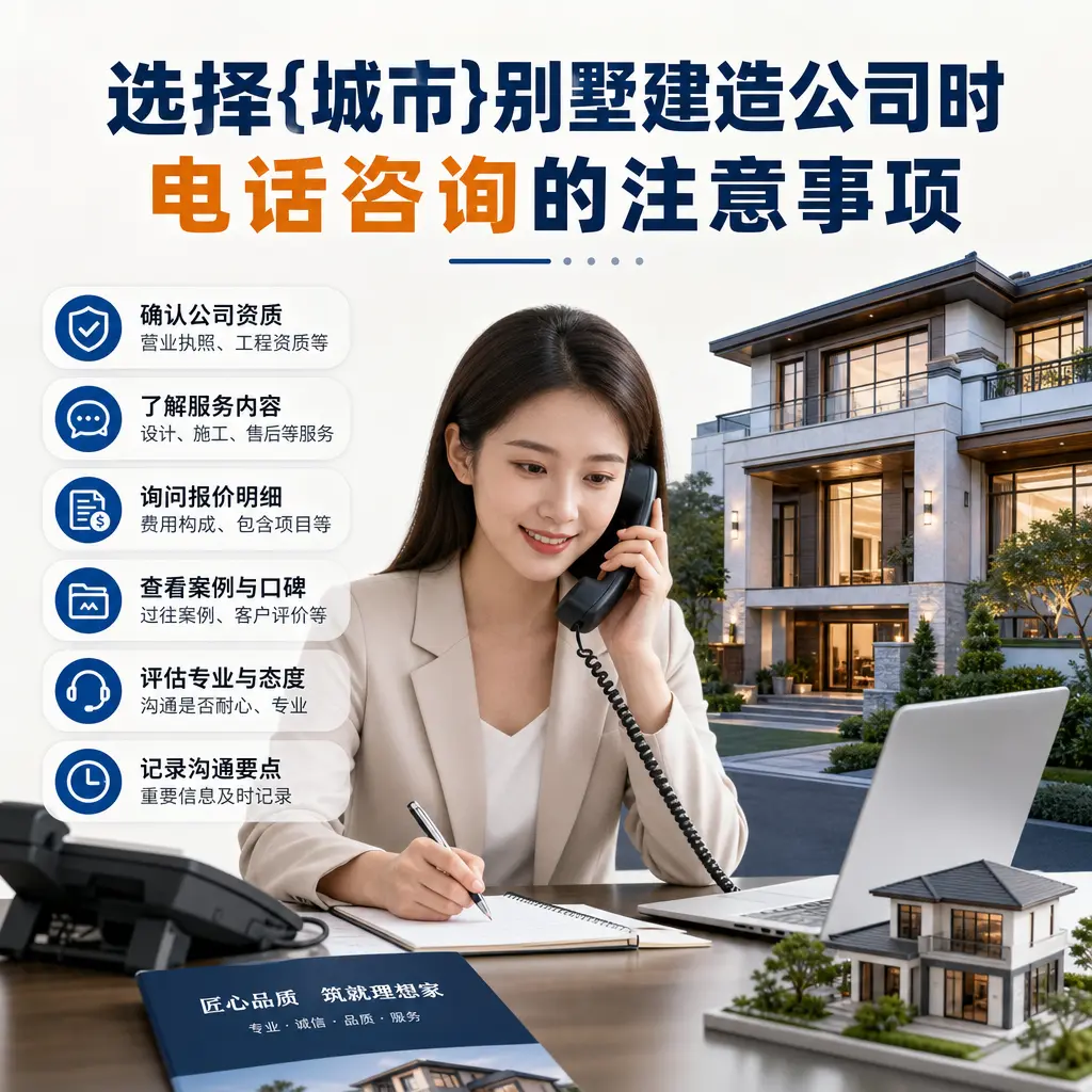 选择纳雍别墅建造公司时，电话咨询的注意事项