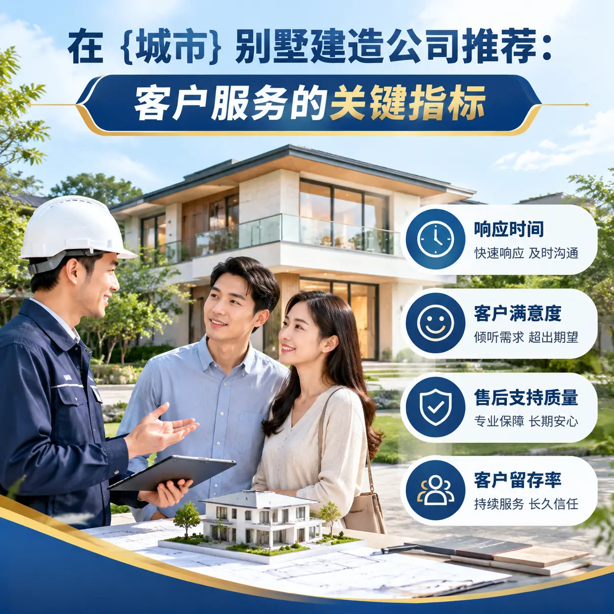 在 纳雍 别墅建造公司推荐：客户服务的关键指标
