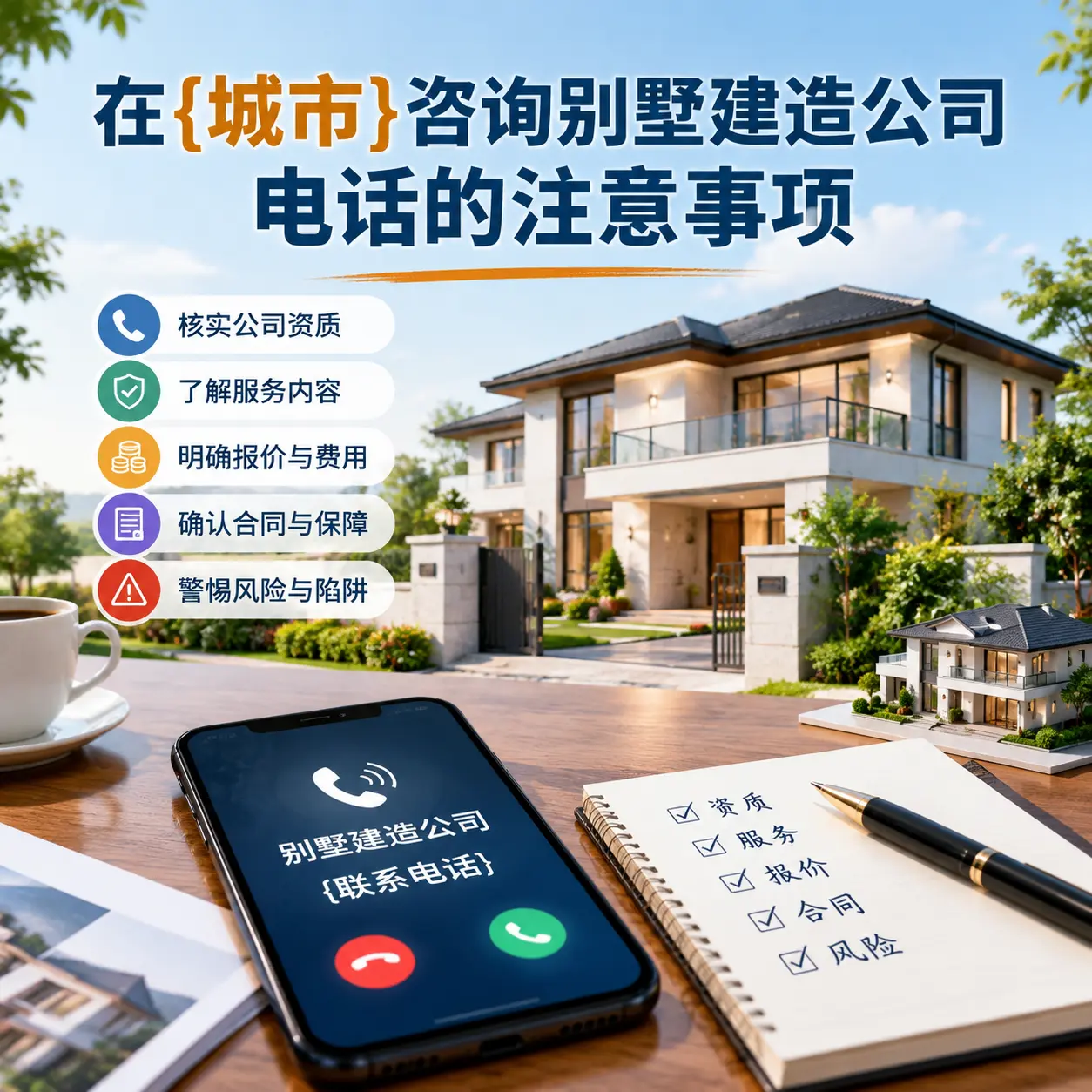 在纳雍咨询别墅建造公司电话的注意事项