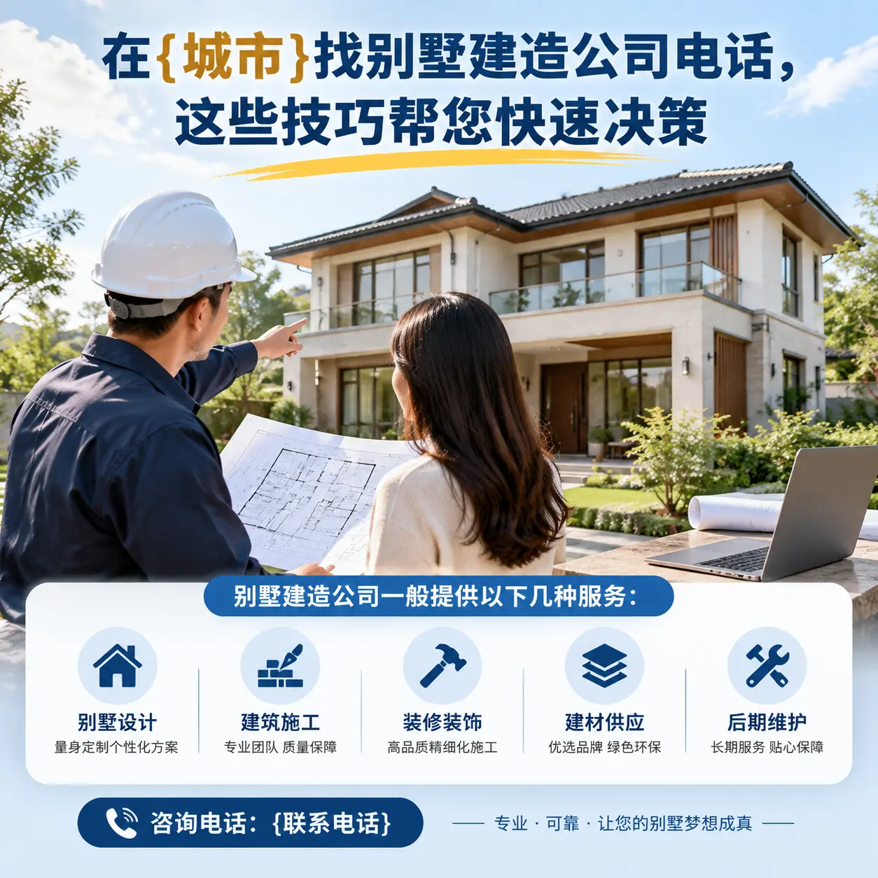 在纳雍找别墅建造公司电话，这些技巧帮您快速决策