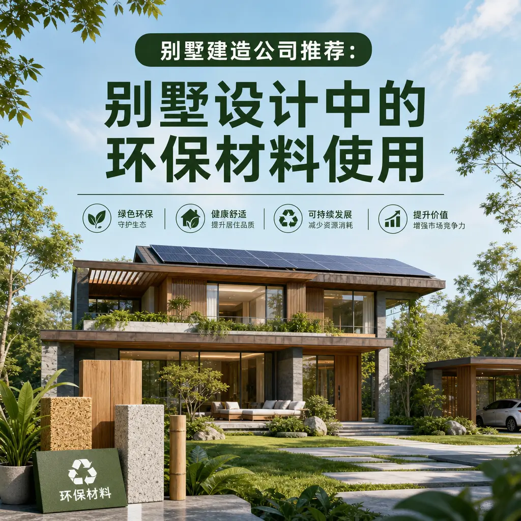 别墅建造公司推荐: 纳雍 别墅设计中的环保材料使用