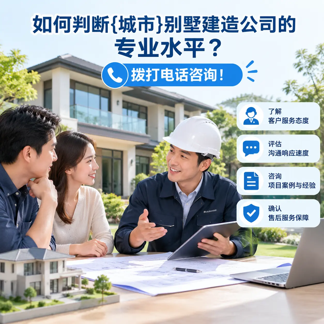 如何判断纳雍别墅建造公司的专业水平？拨打电话咨询！